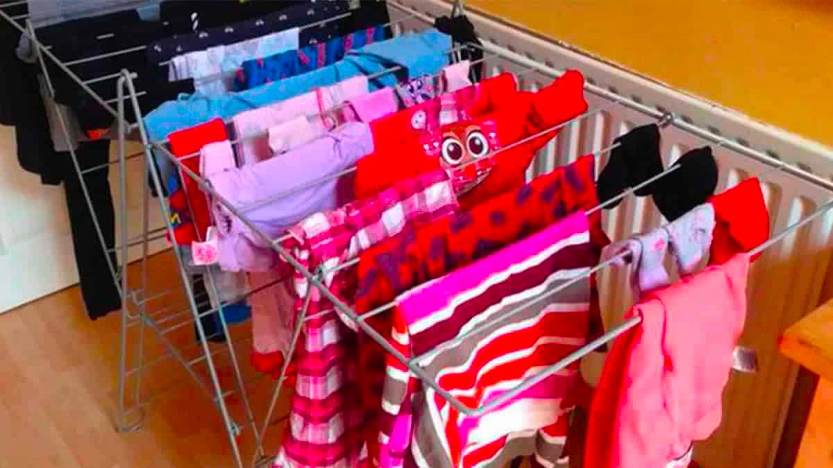 L’astuce de grand-mère magique pour sécher votre linge rapidement en hiver