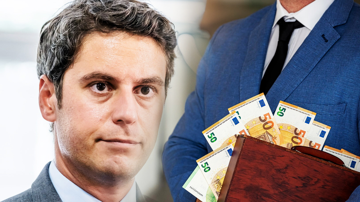 Portrait de Gabriel Attal, nouveau Premier ministre et l'un des plus riches membres du gouvernement